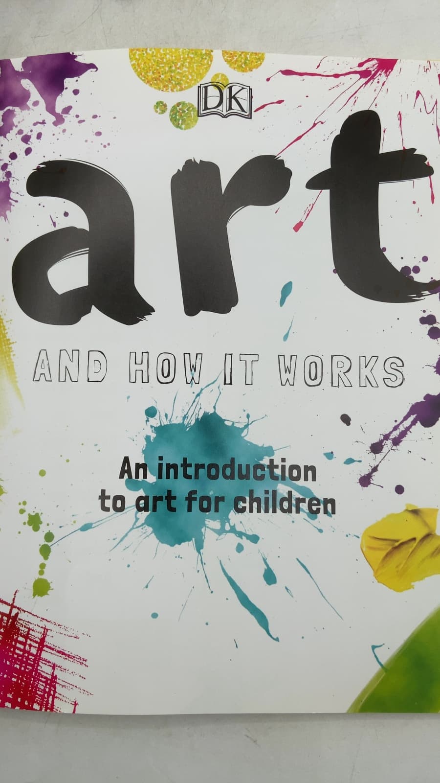 Art and How It Works: An introduction to art for children by Ann Kay - title page