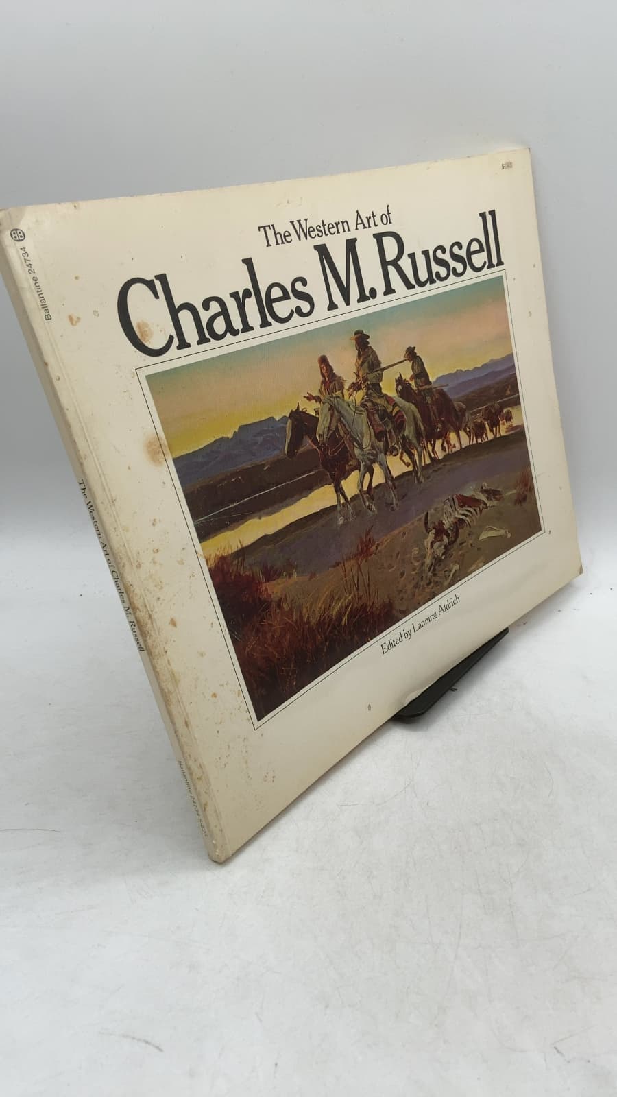 The Western Art of Charles M. Russell by Edited by Lanning Aldrich - front cover