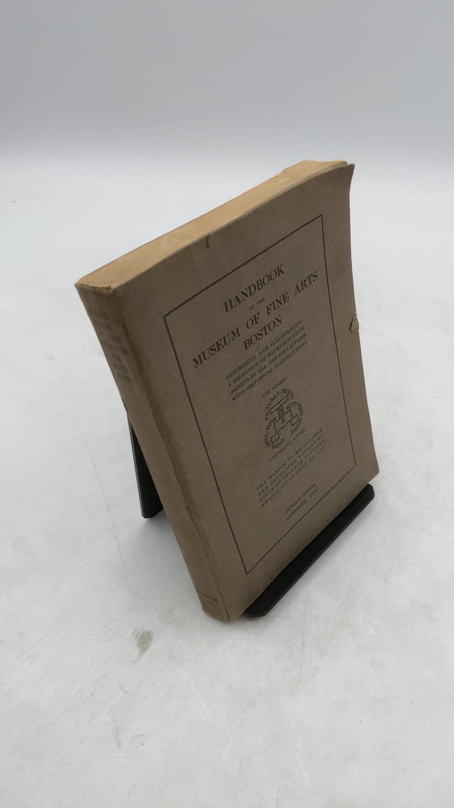 Handbook of the Museum of Fine Arts Boston - front cover