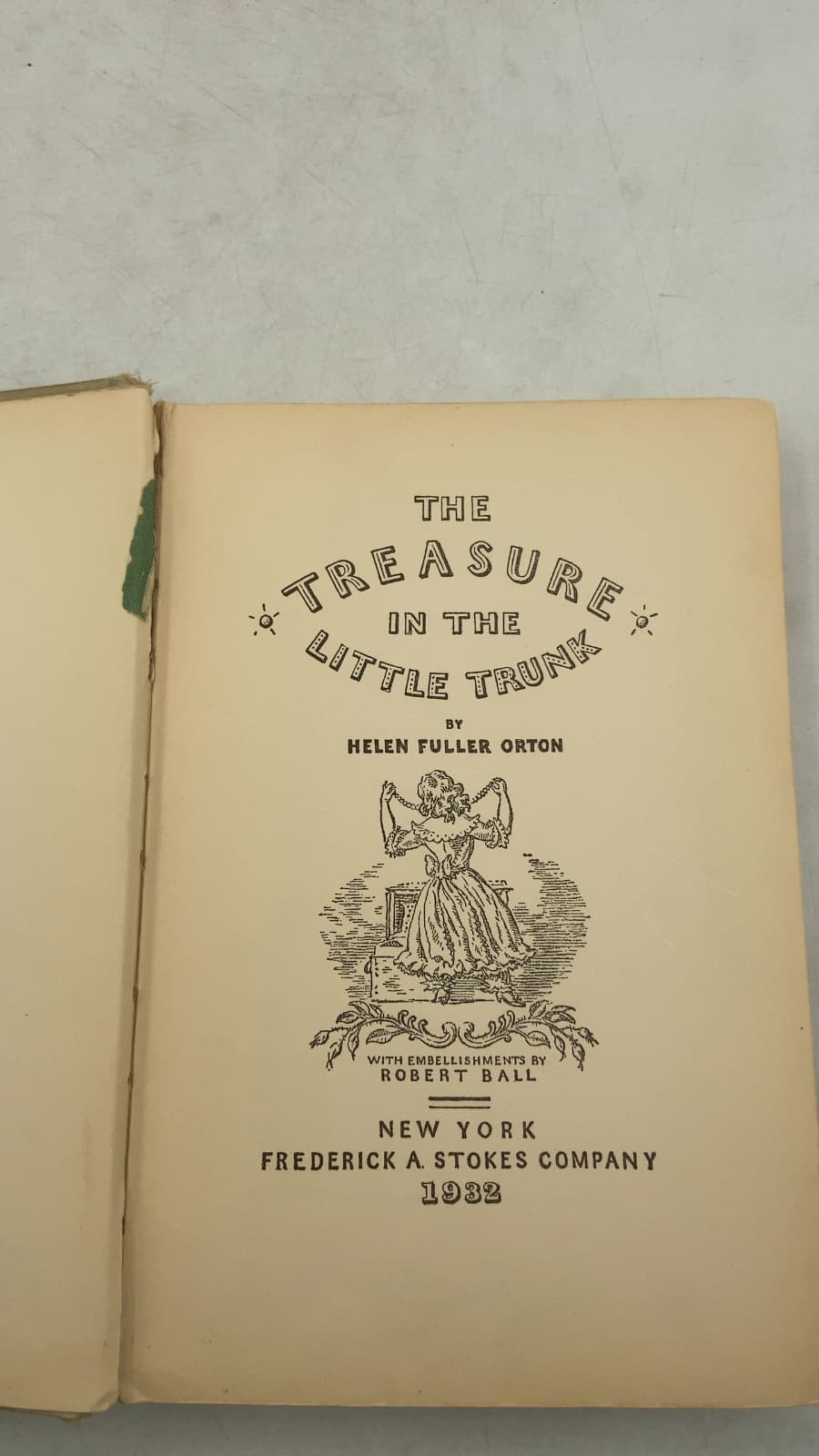The Treasure in the Little Trunk by Helen Fuller Orton - title page