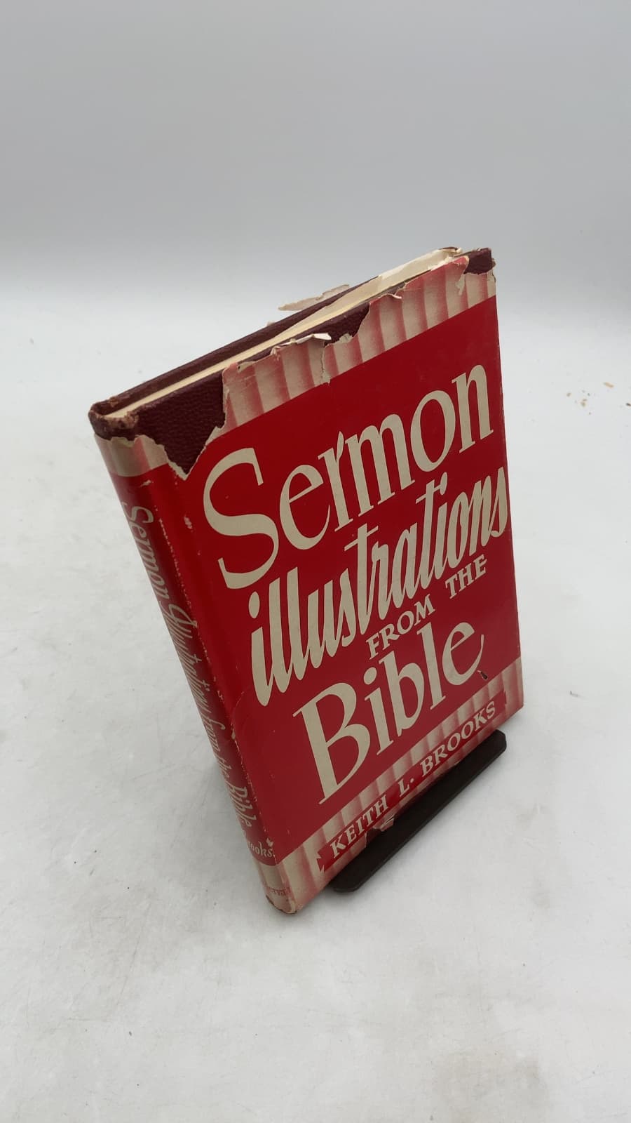 Sermon Illustrations from the Bible by Keith L. Brooks - front cover