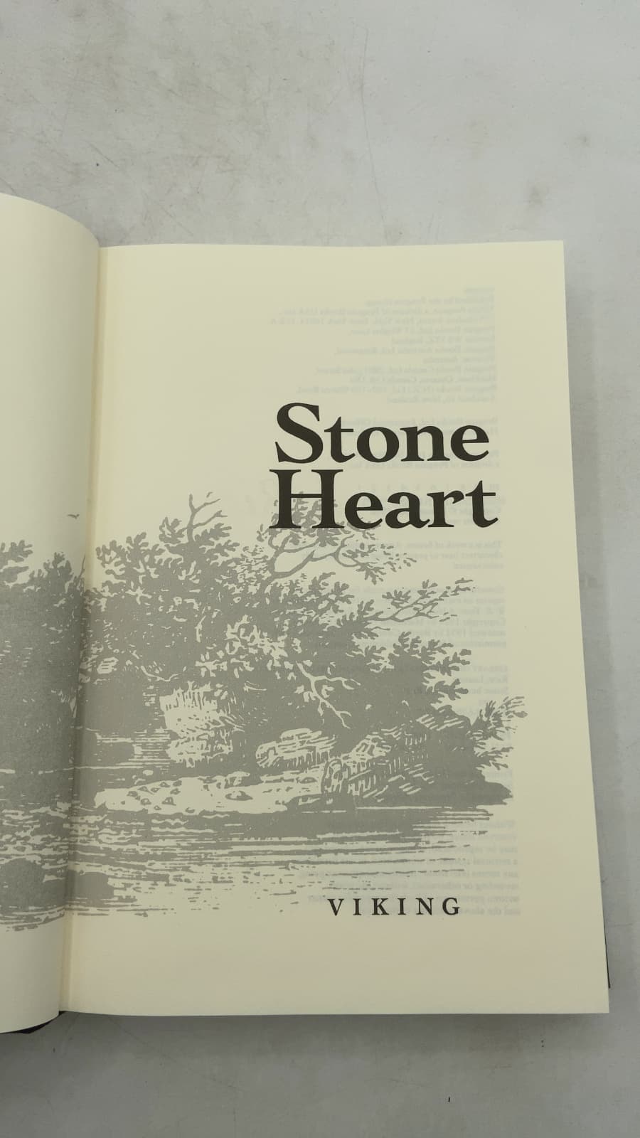 Stone Heart by Luanne Rice - title page