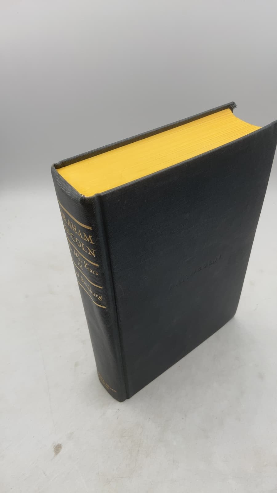 Abraham Lincoln: The War Years - Volume Three by Carl Sandburg - front cover