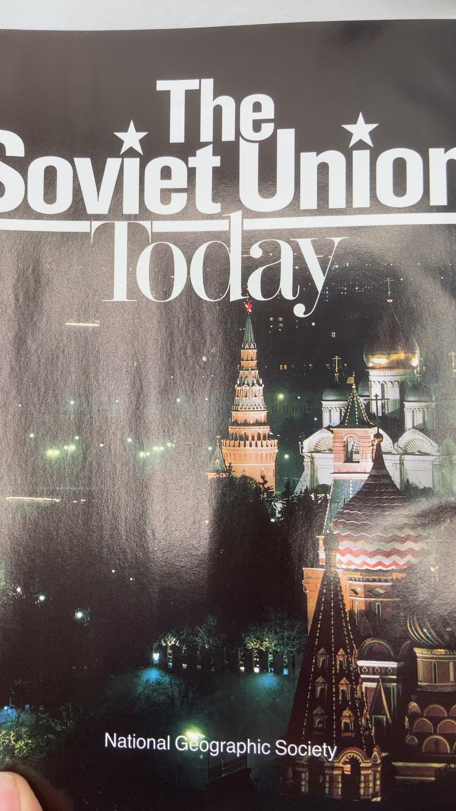 The Soviet Union Today by National Geographic Society - title page