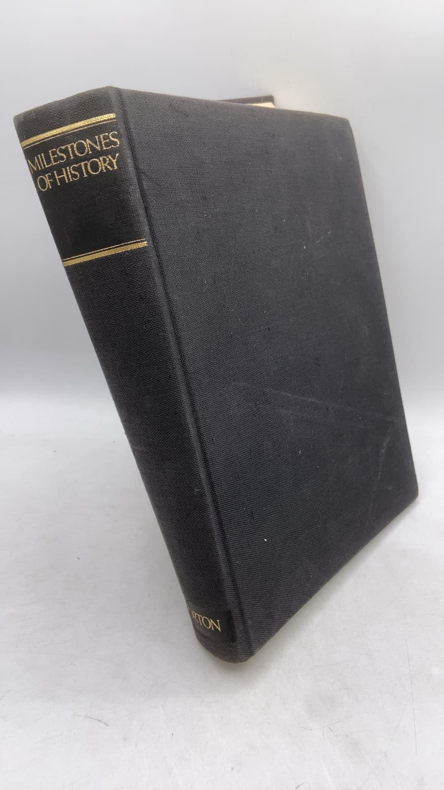 Milestones of History: Events in the History of Mankind - front cover