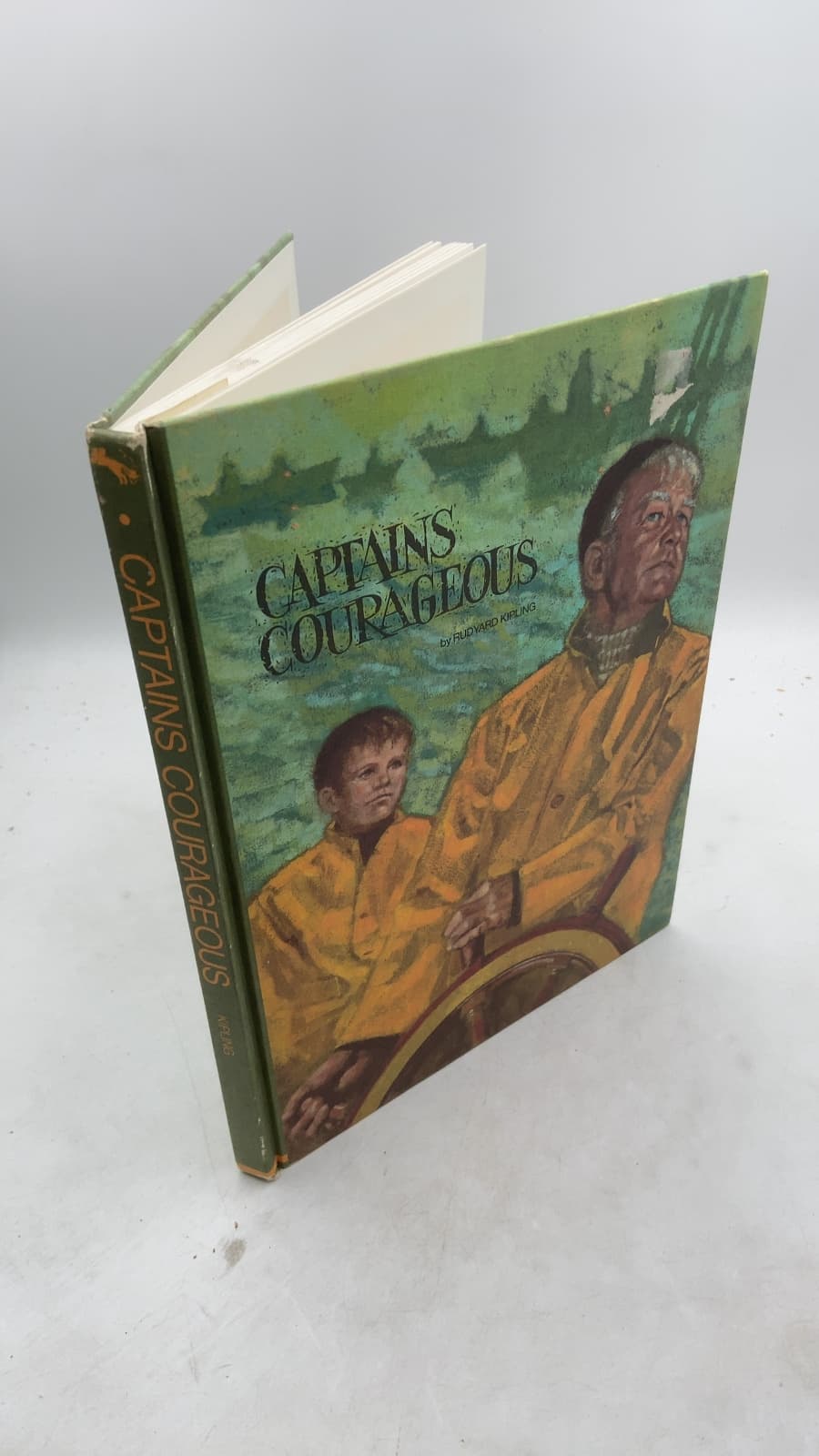 Captains Courageous by Rudyard Kipling - front cover