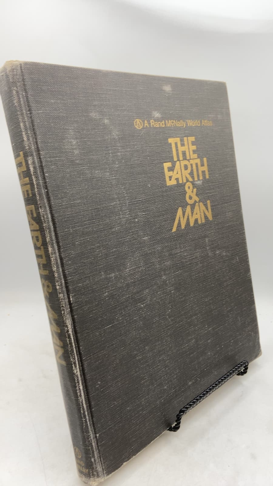 The Earth and Man: A Rand McNally World Atlas by Tony Loftas (Editor) - front cover