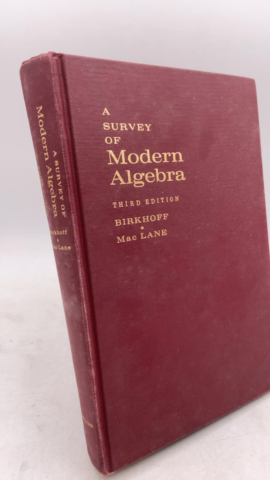 A Survey of Modern Algebra by Garrett Birkhoff, Saunders Mac Lane - front cover