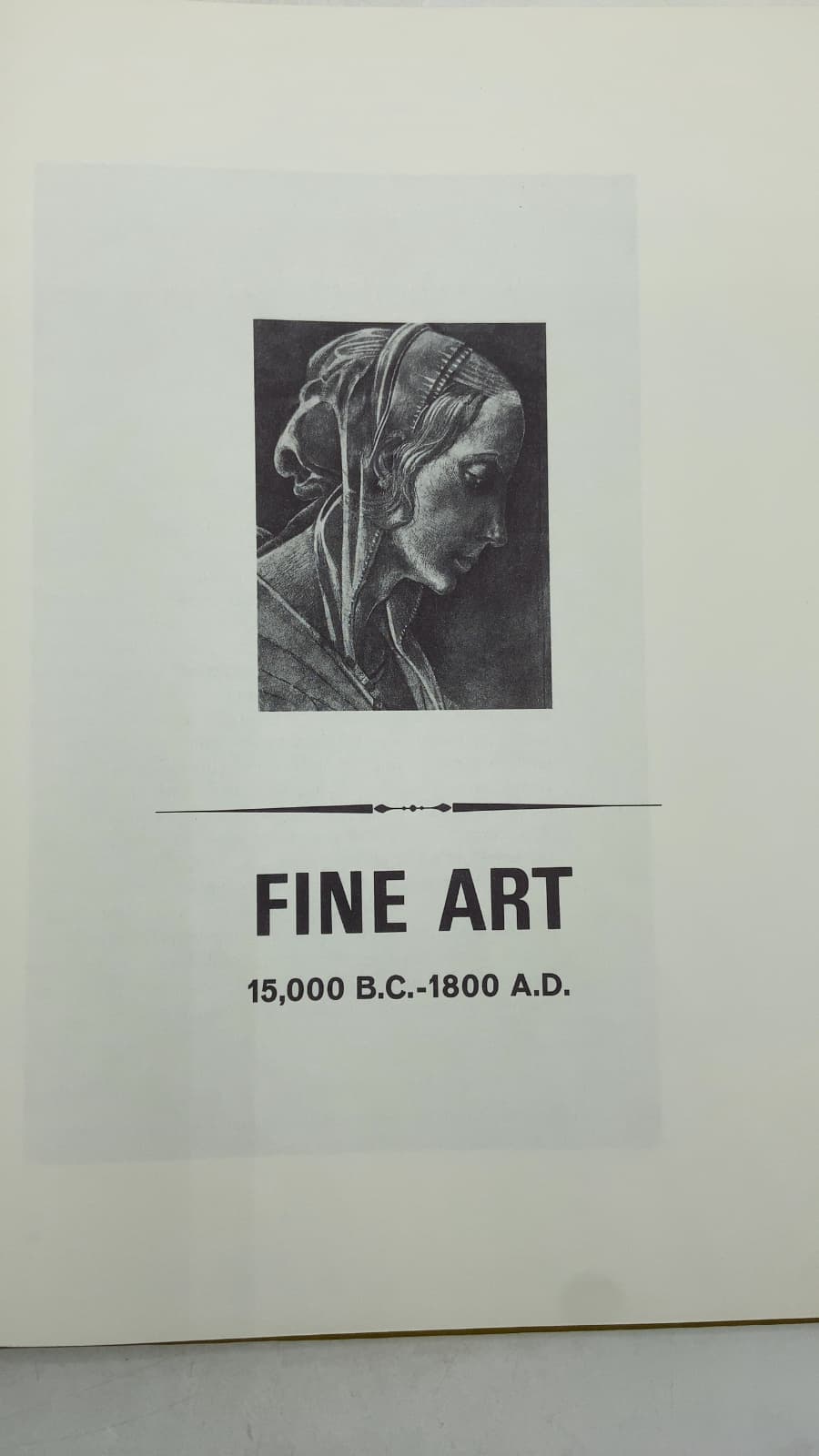 Young People's Story of Fine Art: 15,000 B.C. - 1,800 A.D. by V. M. Hillyer and Edward G. Huey - title page