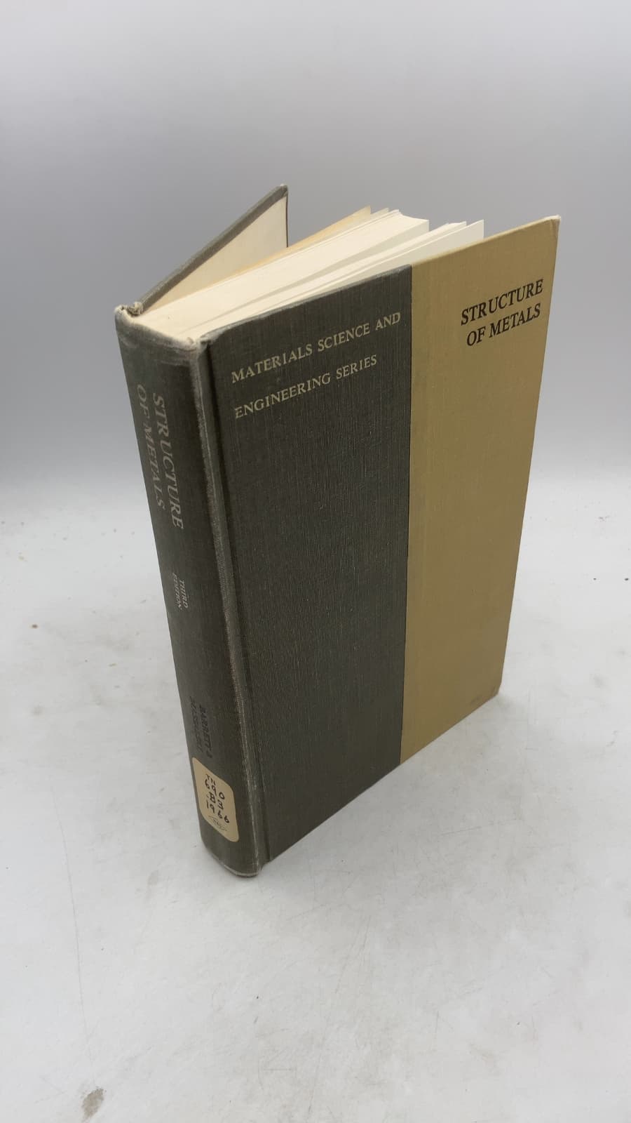 Structure of Metals: Crystallographic Methods, Principles, and Data by Charles S. Barrett and T. B. Massalski - front cover