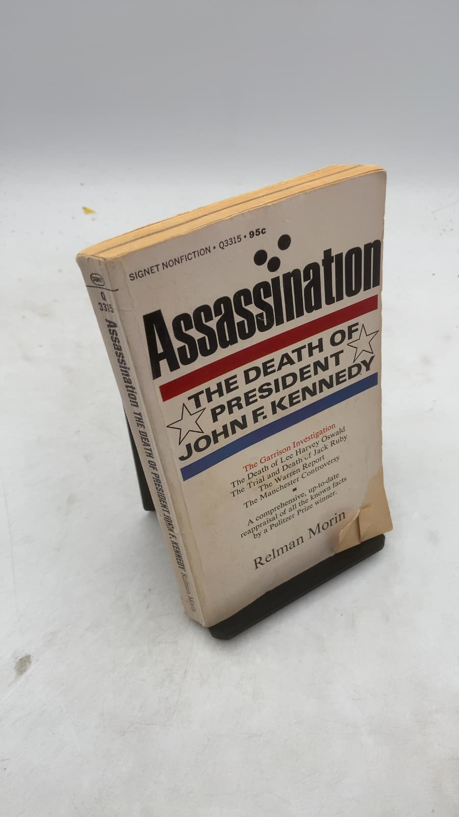 Assassination: The Death of President John F. Kennedy by Relman Morin - front cover