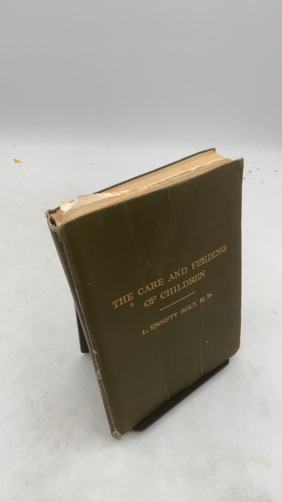 The Care and Feeding of Children by L. Emmett Holt, M.D., LL.D. - front cover