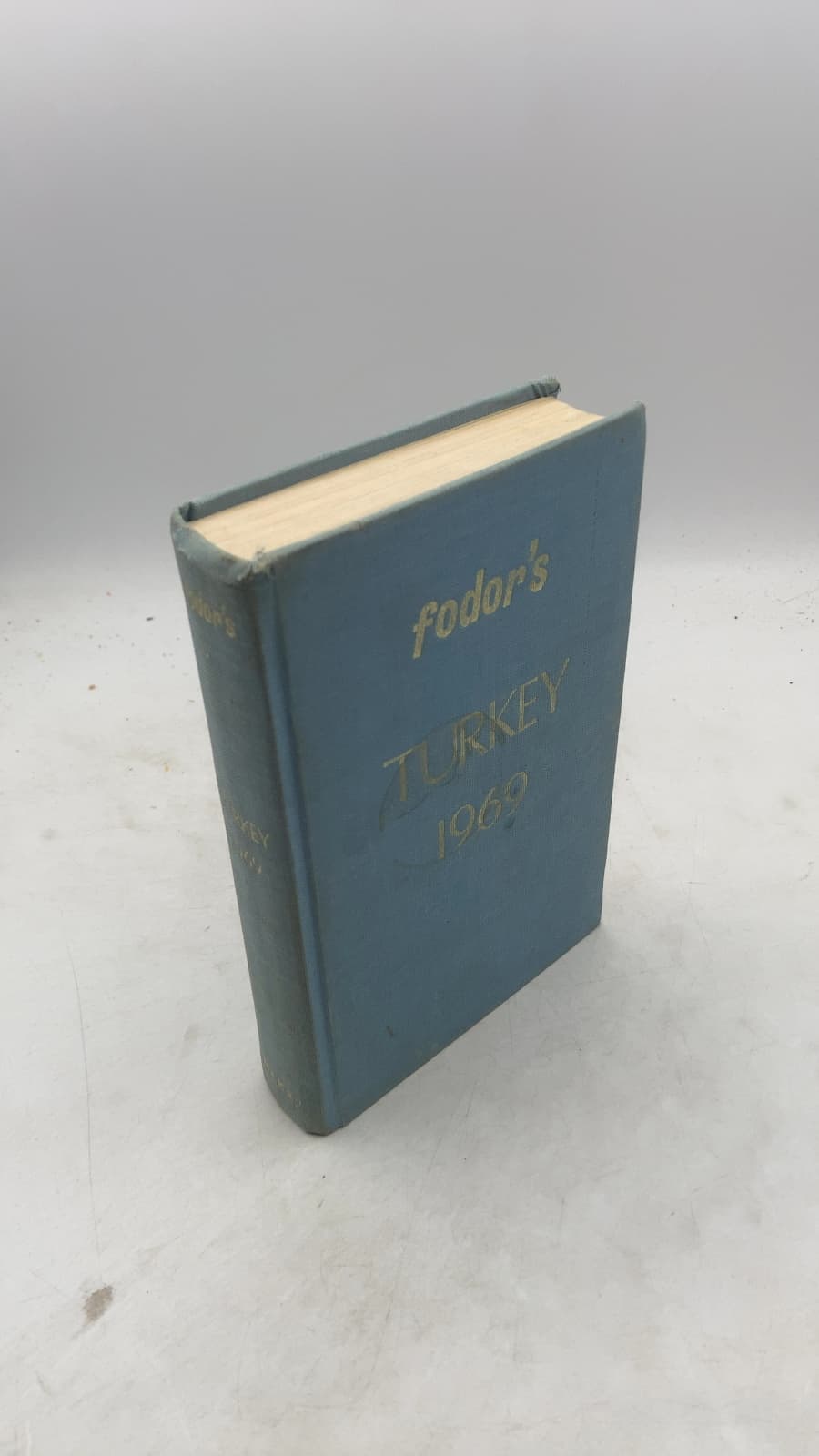 Fodor's Turkey 1969 by Noël Calef - front cover