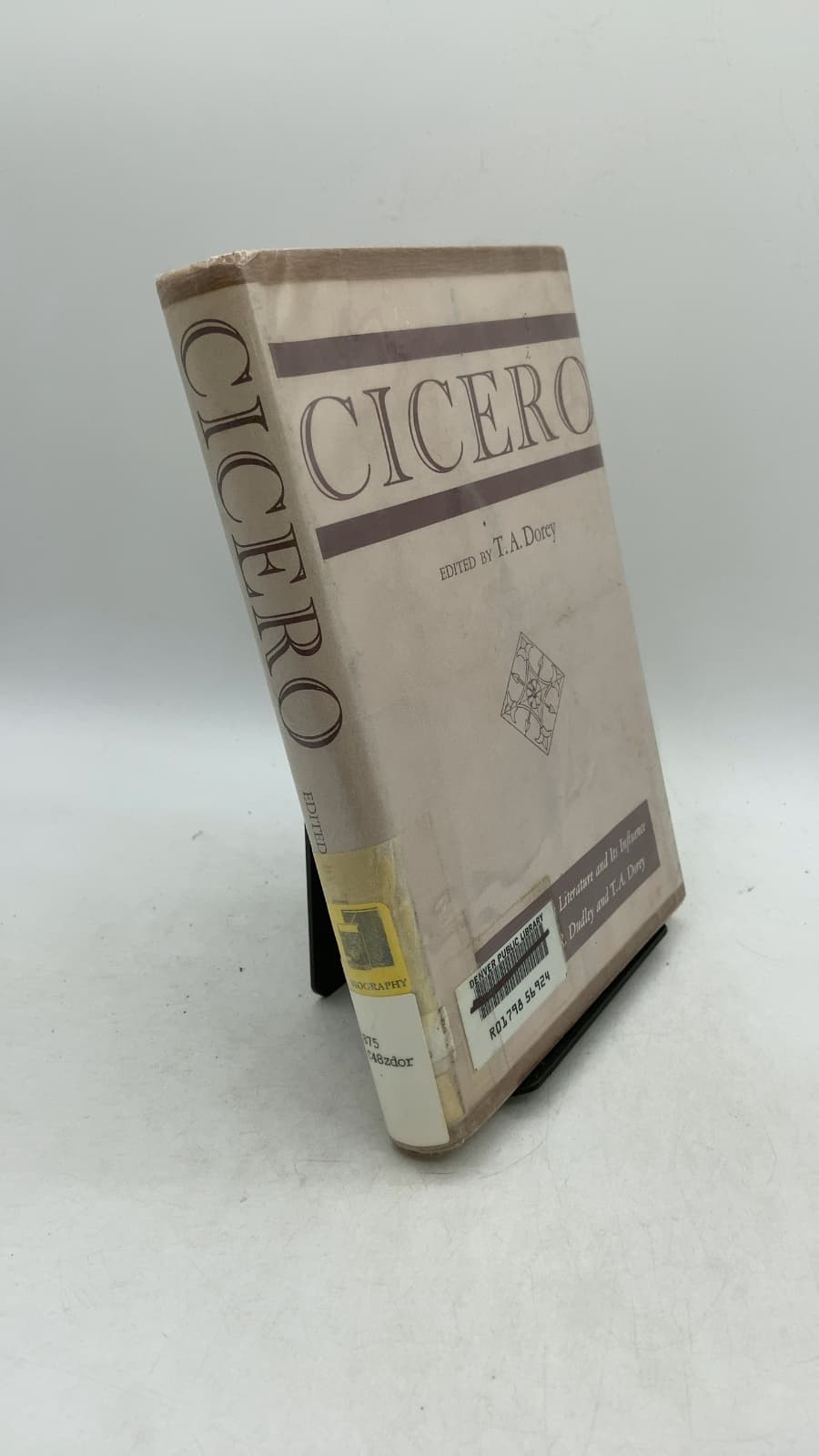 Cicero by T. A. Dorey (Editor) - front cover