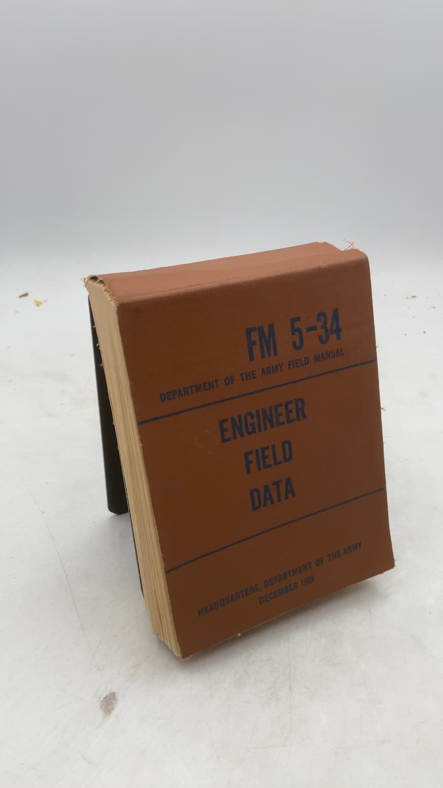 FM 5-34 Engineer Field Data by Headquarters, Department of the Army - front cover