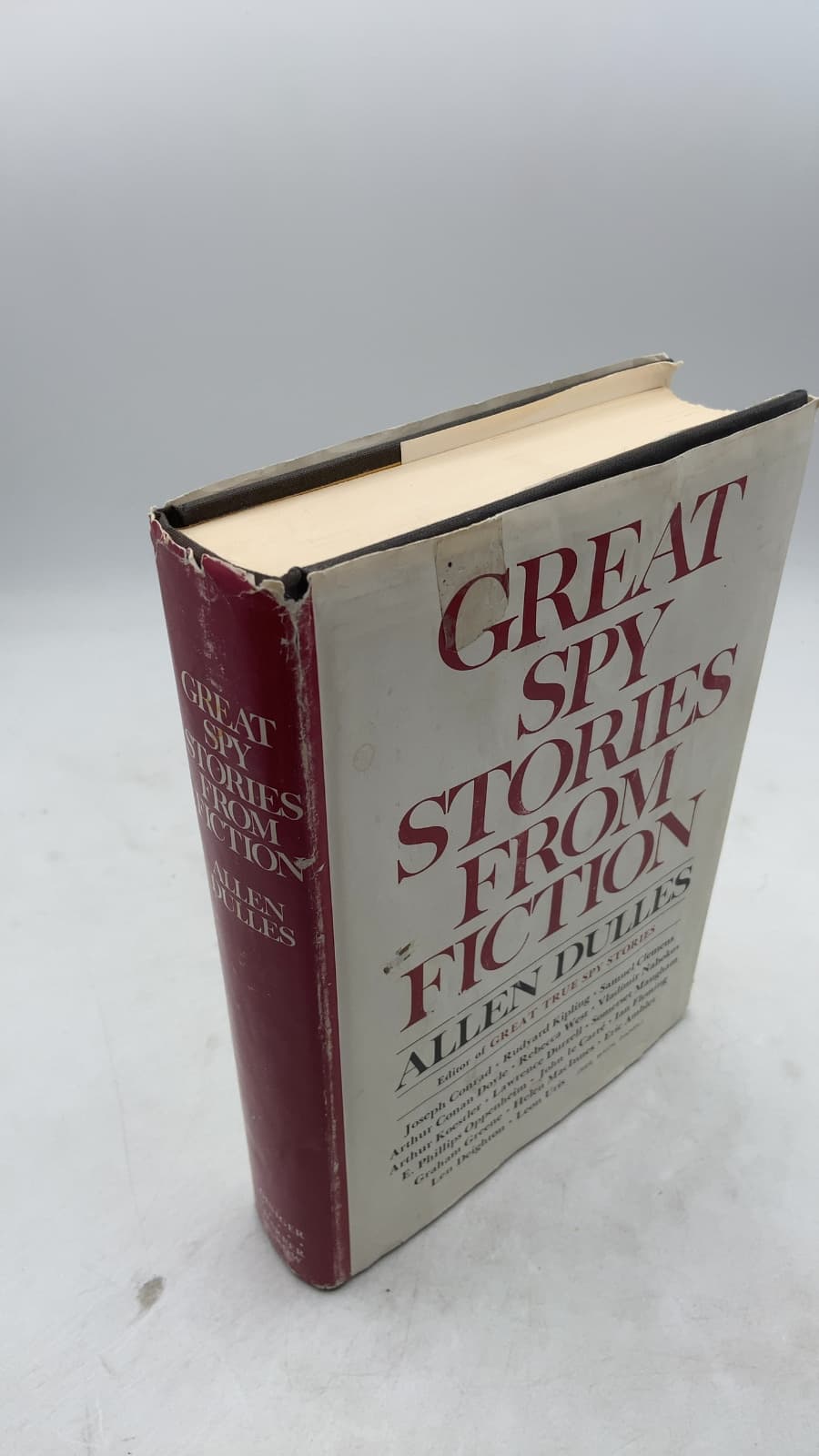 Great Spy Stories from Fiction by Allen Dulles - front cover
