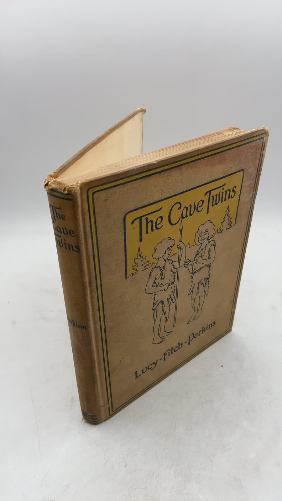 The Cave Twins by Lucy Fitch Perkins - front cover