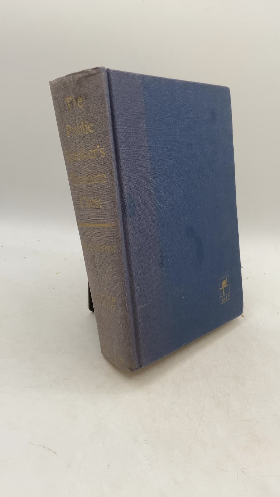 The Public Speaker's Treasure Chest by Herbert V. Prochnow and Herbert V. Prochnow, Jr. - front cover
