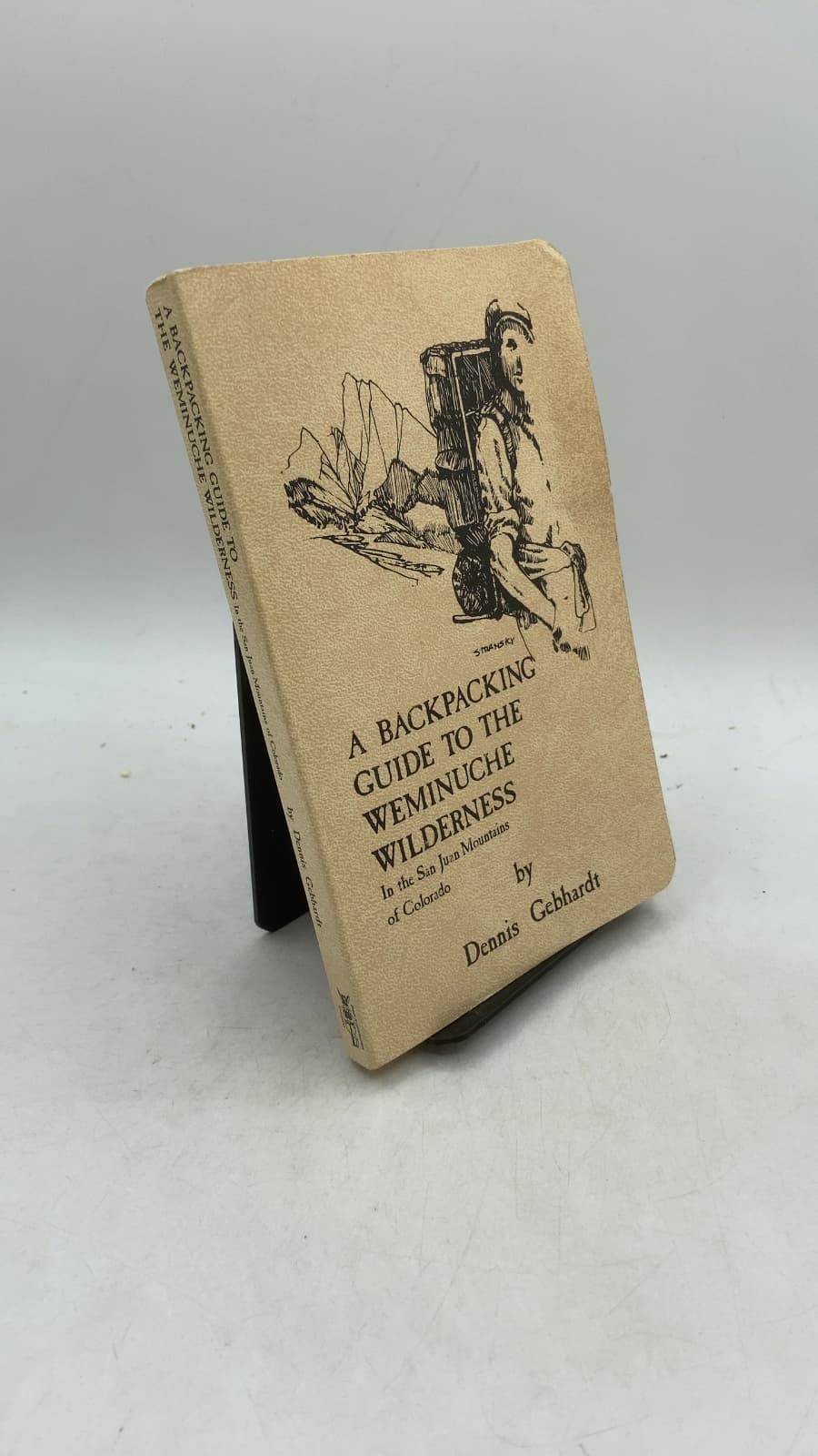 A Backpacking Guide to the Weminuche Wilderness by Dennis Gebhardt - front cover