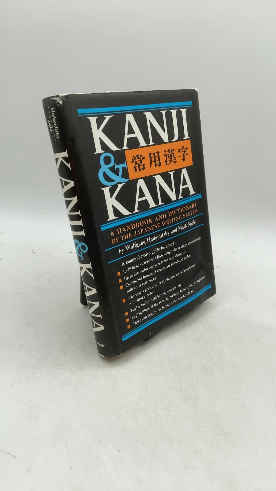 Kanji & Kana: A Handbook and Dictionary of the Japanese Writing System by Wolfgang Hadamitzky and Mark Spahn - front cover