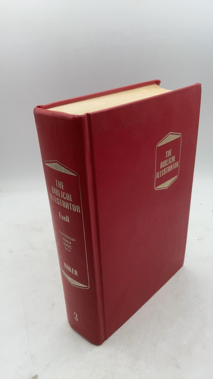 The Biblical Illustrator: Deuteronomy by Joseph S. Exell - front cover