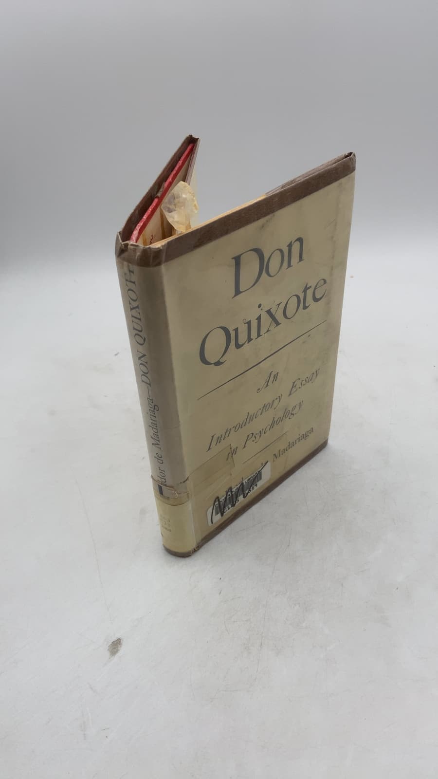 Don Quixote: An Introductory Essay in Psychology by Salvador de Madariaga - front cover