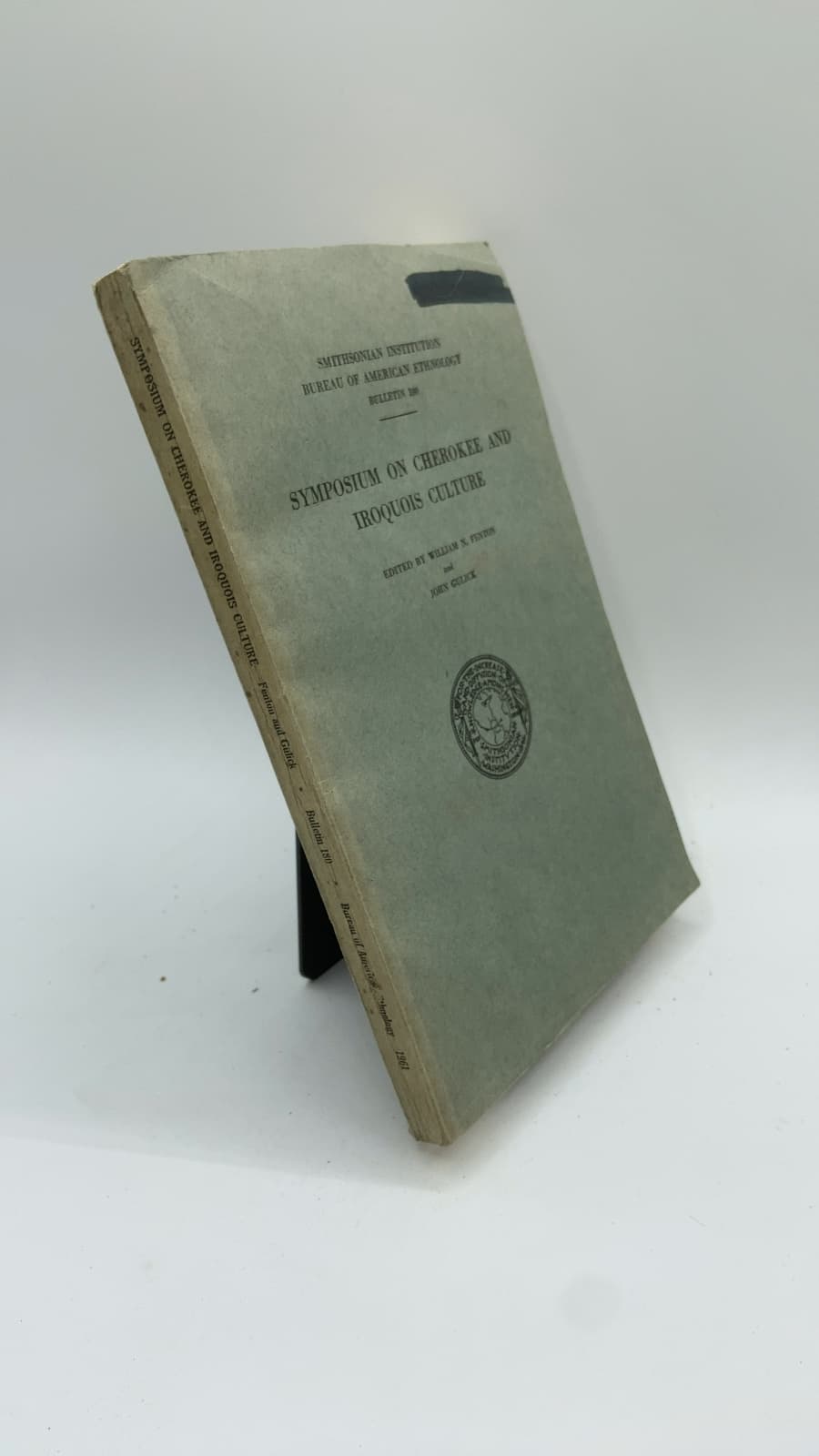 Symposium on Cherokee and Iroquois Culture by William N. Fenton and John Gulick - front cover