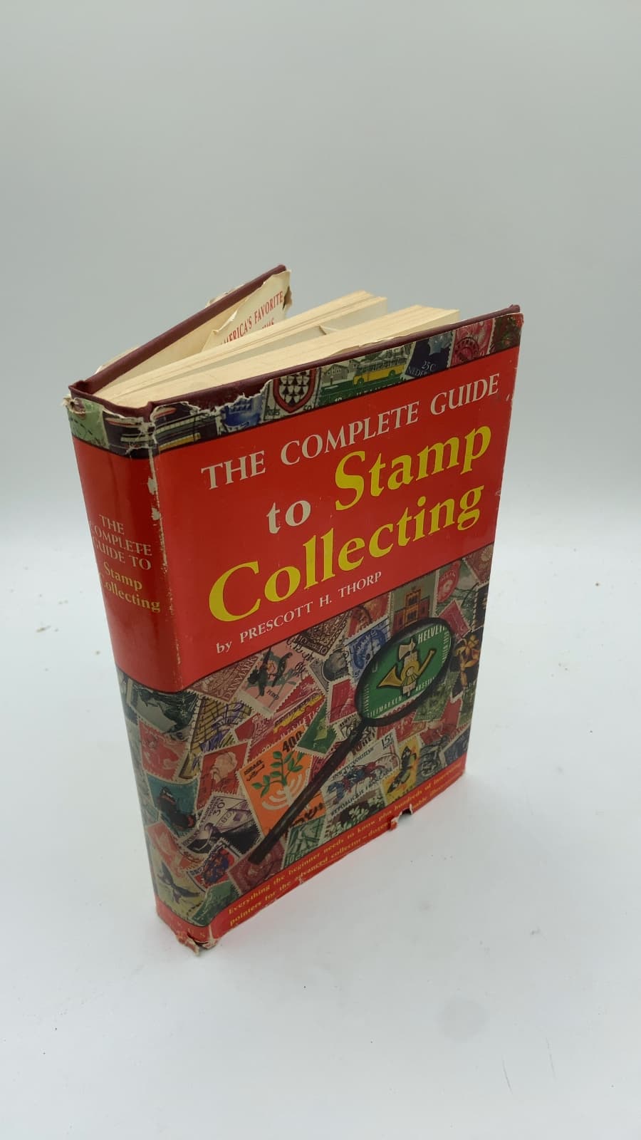 The Complete Guide to Stamp Collecting by Prescott Holden Thorp - front cover