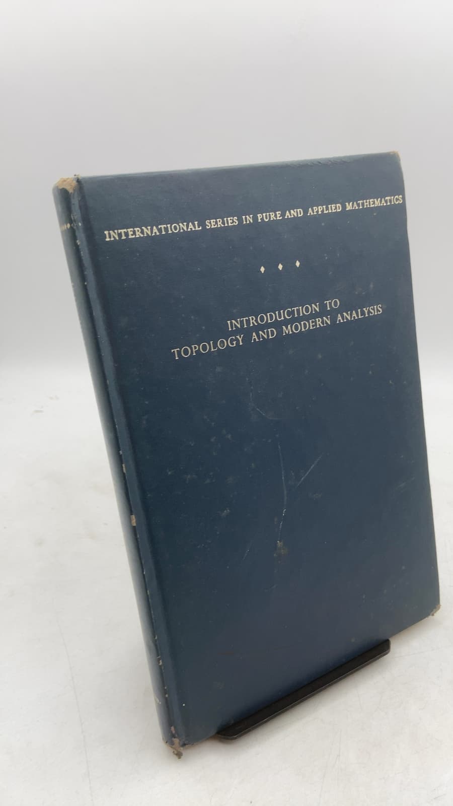 Introduction to Topology and Modern Analysis by George F. Simmons - front cover