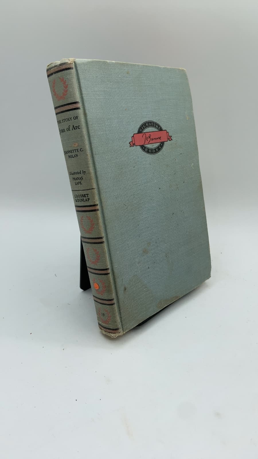 The Story of Joan of Arc by Jeannette Covert Nolan - front cover