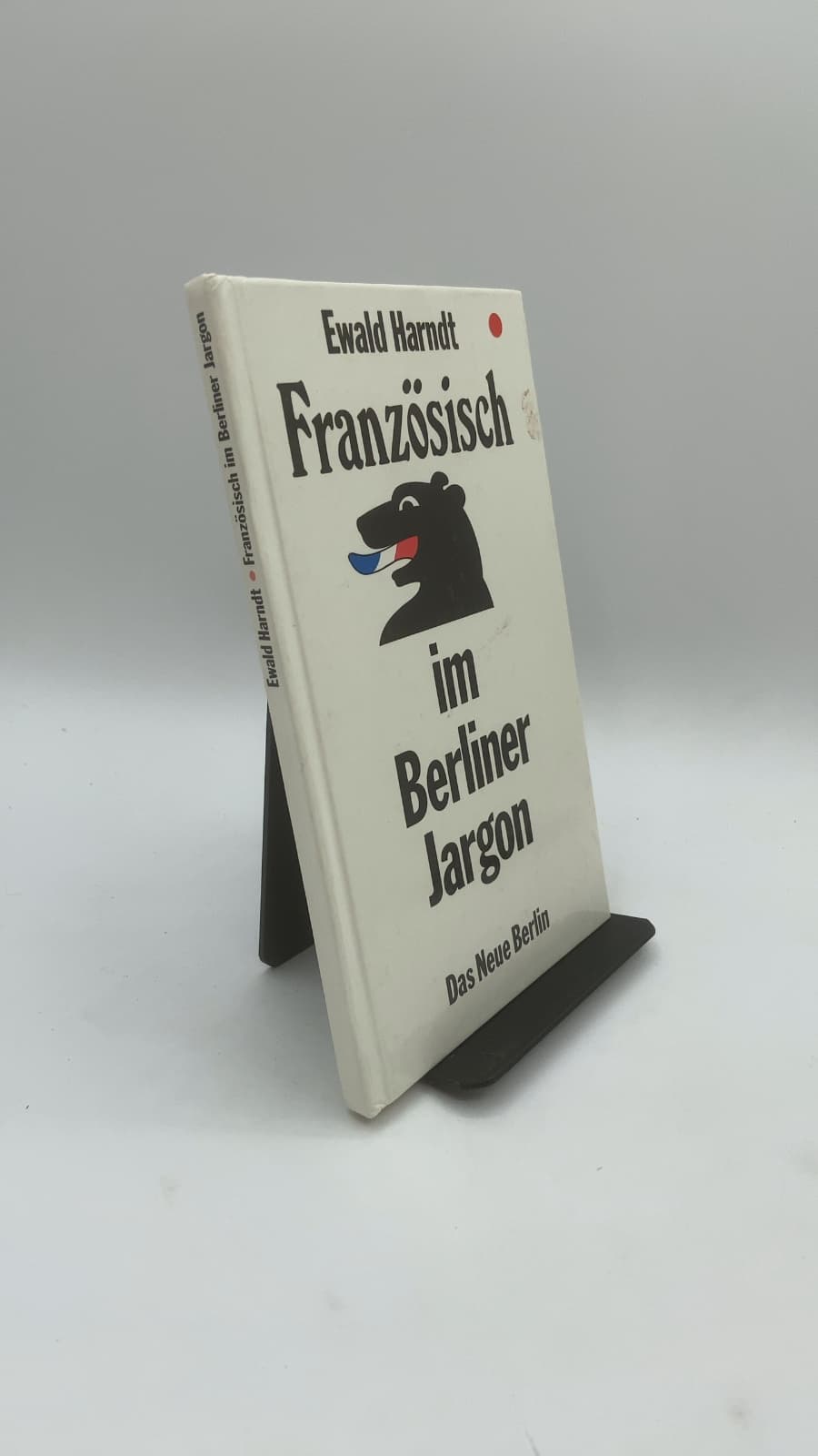 Französisch im Berliner Jargon by Ewald Harndt - front cover