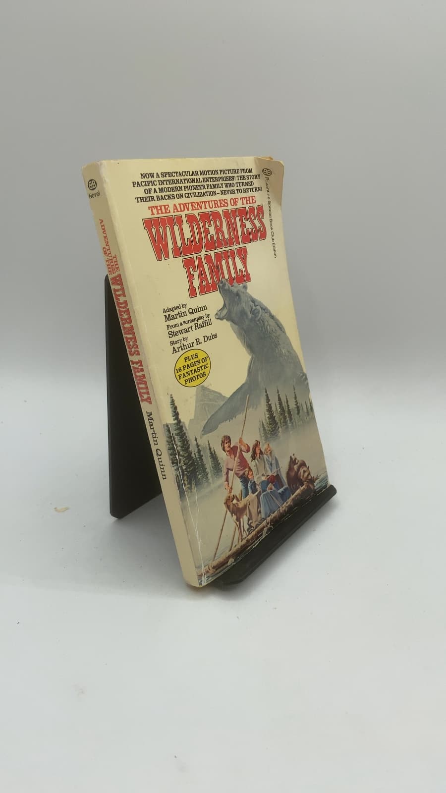 The Adventures of the Wilderness Family by Martin Quinn - front cover