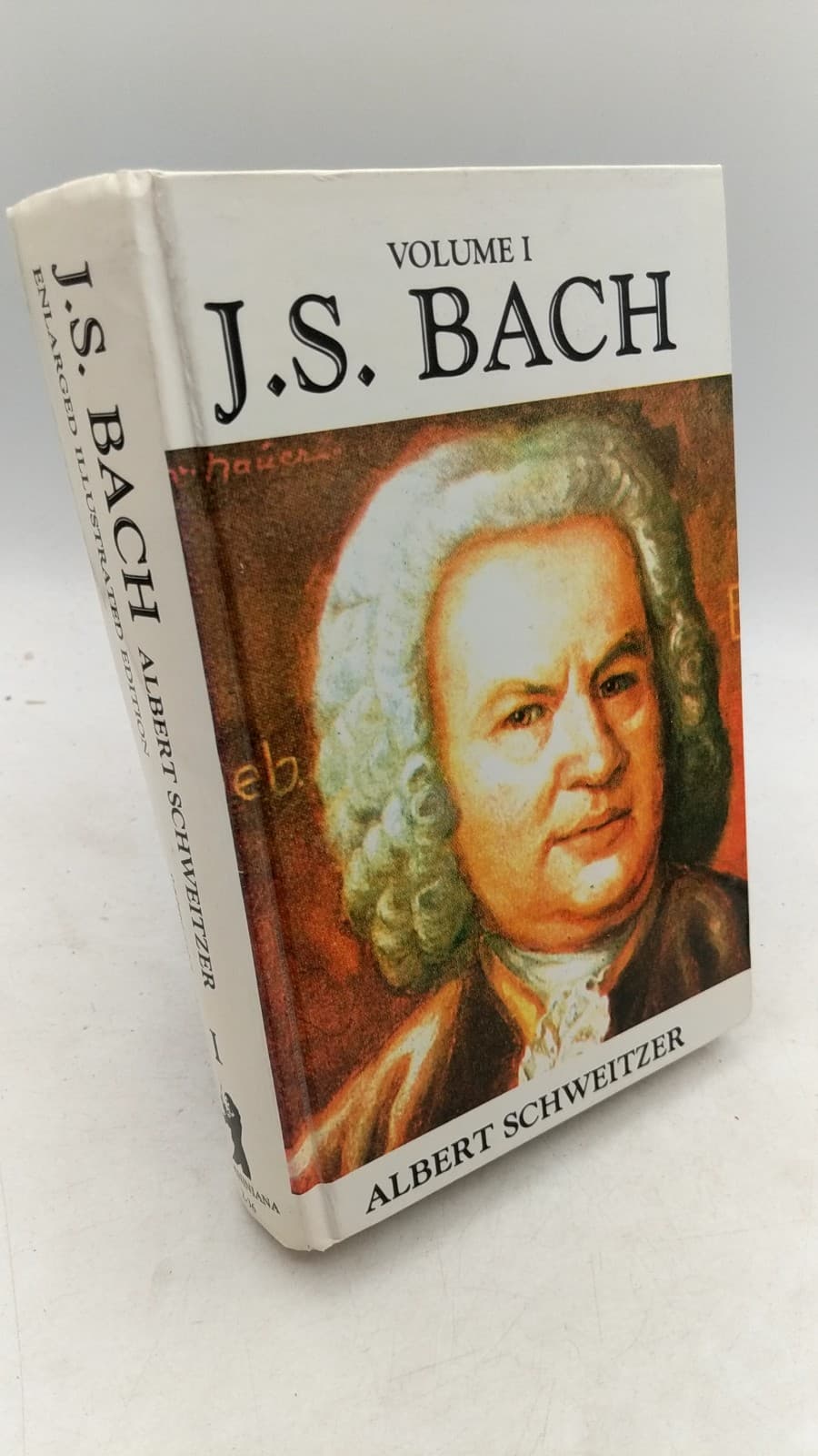 J.S. Bach, Volume I (Enlarged and Illustrated Edition) by Albert Schweitzer - front cover