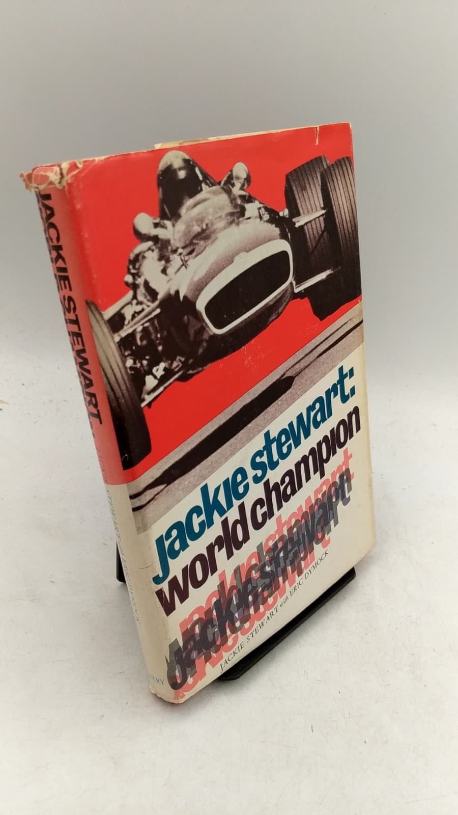 Jackie Stewart: World Champion by Jackie Stewart and Eric Dymock - front cover