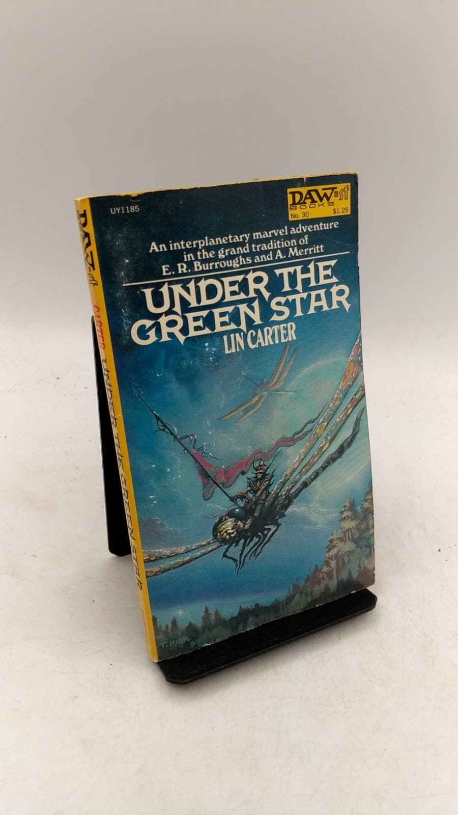 Under the Green Star by Lin Carter - front cover