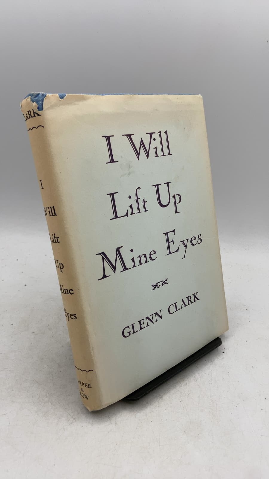 I Will Lift Up Mine Eyes by Glenn Clark - front cover