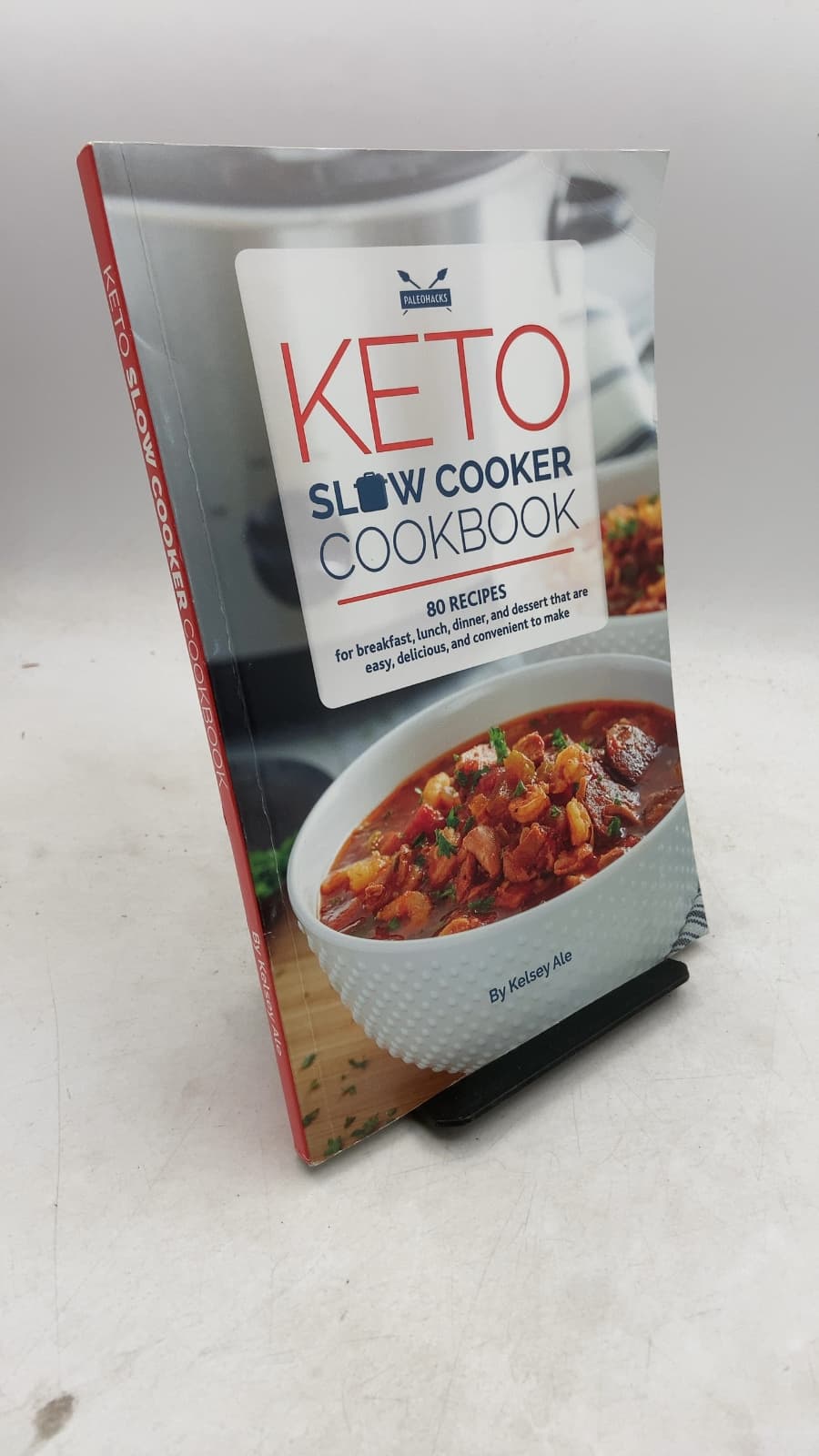 Keto Slow Cooker Cookbook by Kelsey Ale - front cover