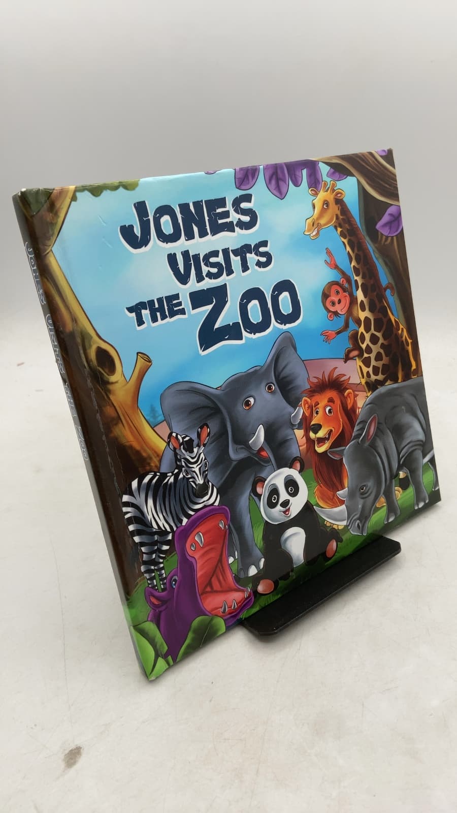 Jones Visits the Zoo - front cover