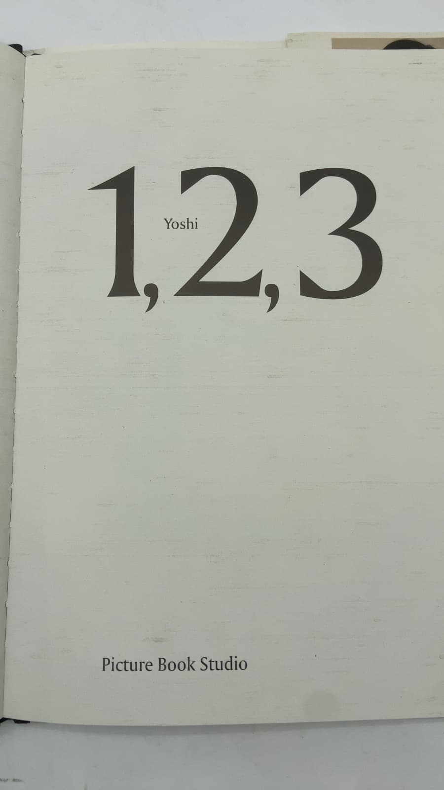 1, 2, 3 by Yoshi - title page