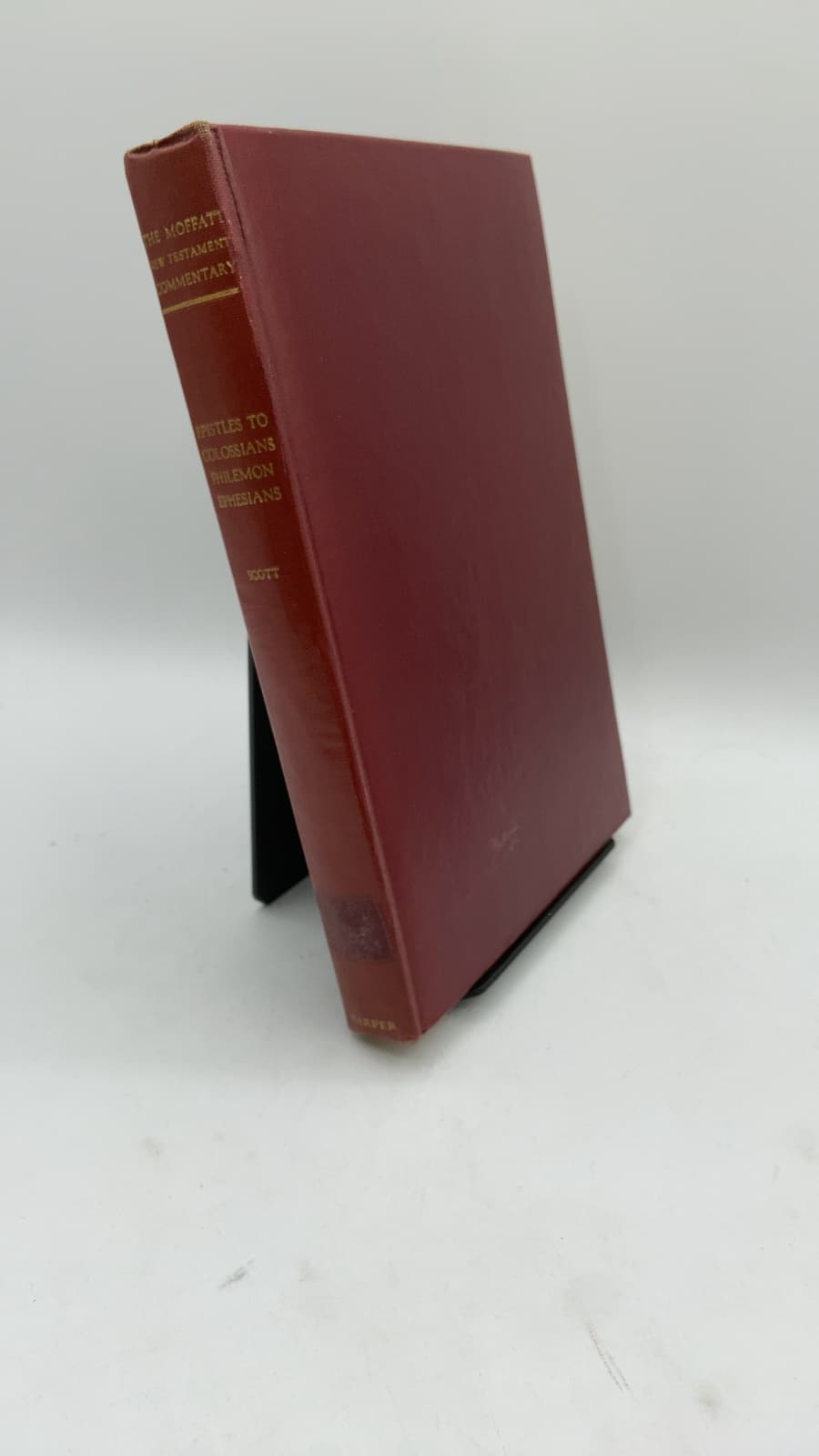 The Epistles of Paul to the Colossians, to Philemon and to the Ephesians by E. F. Scott - front cover
