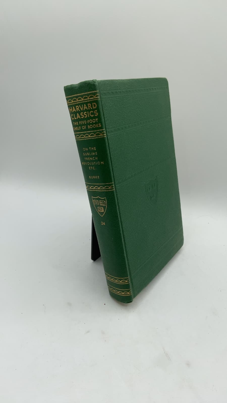 The Harvard Classics, Volume 24: Edmund Burke by Edmund Burke - front cover