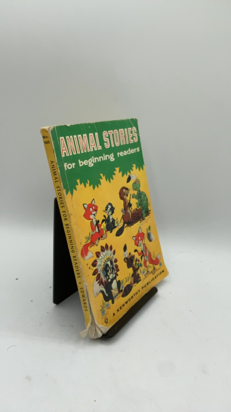 Animal Stories for beginning readers by Dr. and Mrs. Donald L. Edwards - front cover