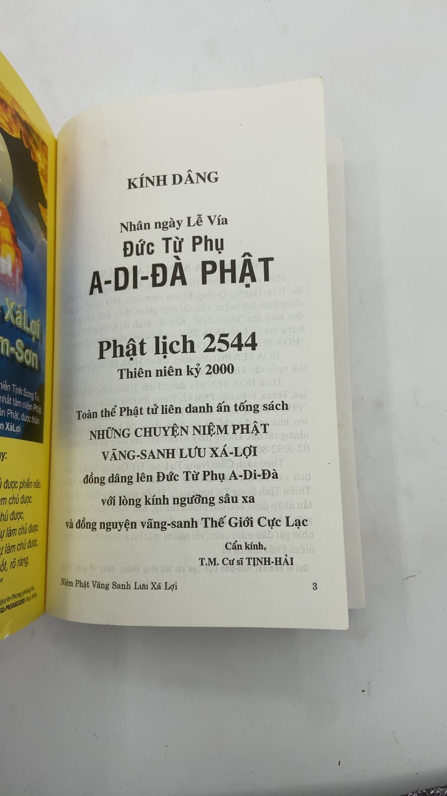 Những Chuyện Niệm Phật Vãng-Sanh Lưu Xá-Lợi từ năm 1995-2000 by Tịnh Hải - title page