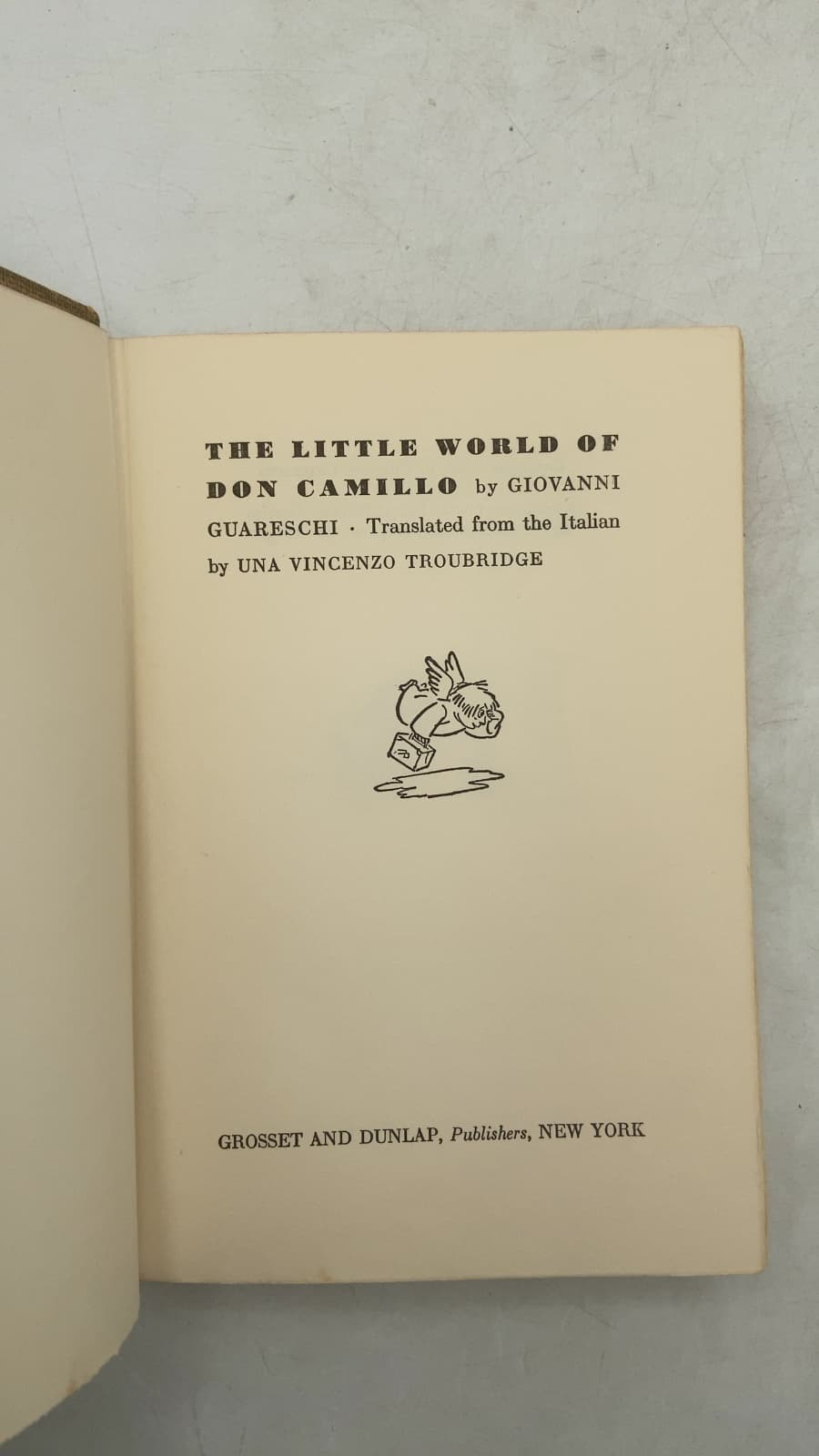 The Little World of Don Camillo by Giovanni Guareschi - title page
