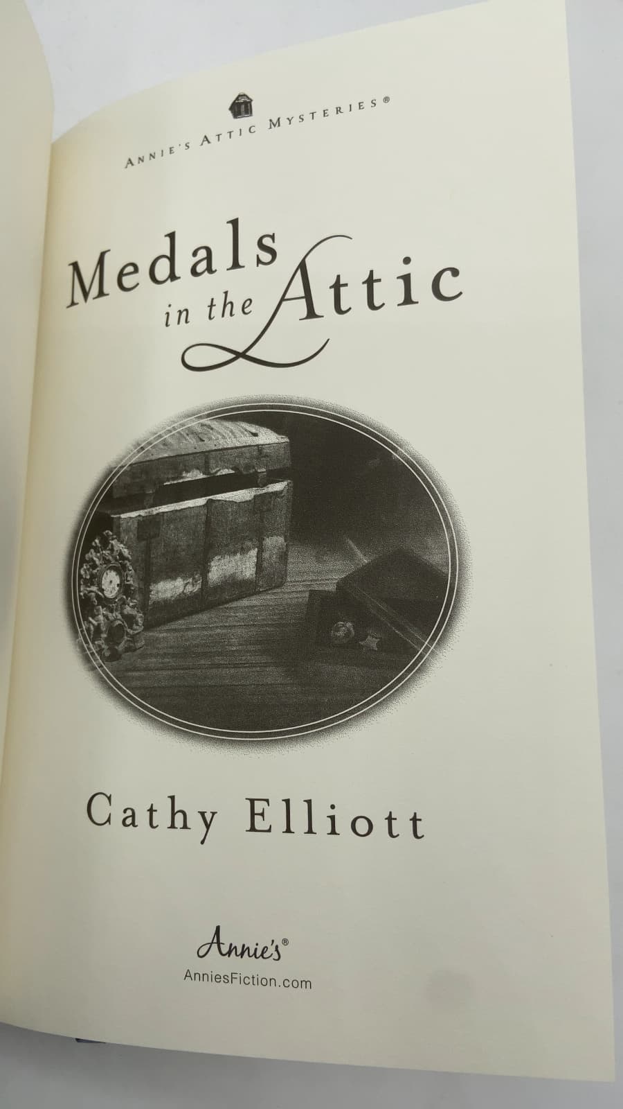 Medals in the Attic by Cathy Elliott - title page