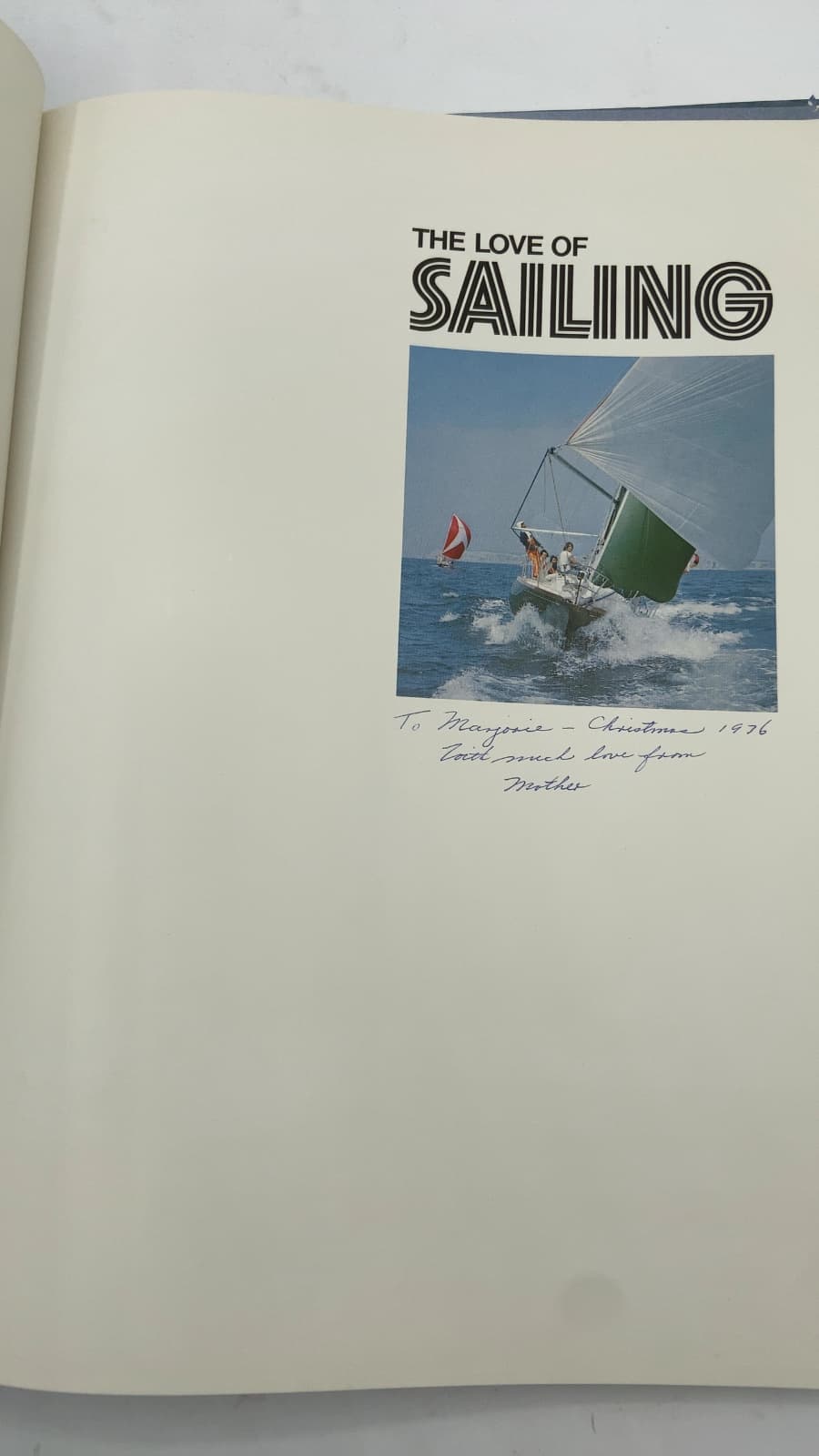 The Love of Sailing by Douglas Phillips-Birt - title page
