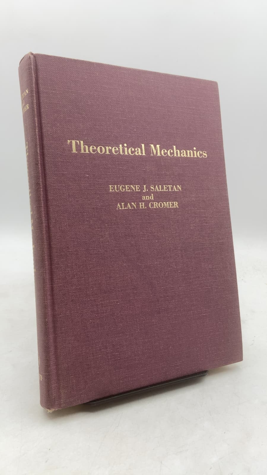 Theoretical Mechanics by Eugene J. Saletan and Alan H. Cromer - front cover