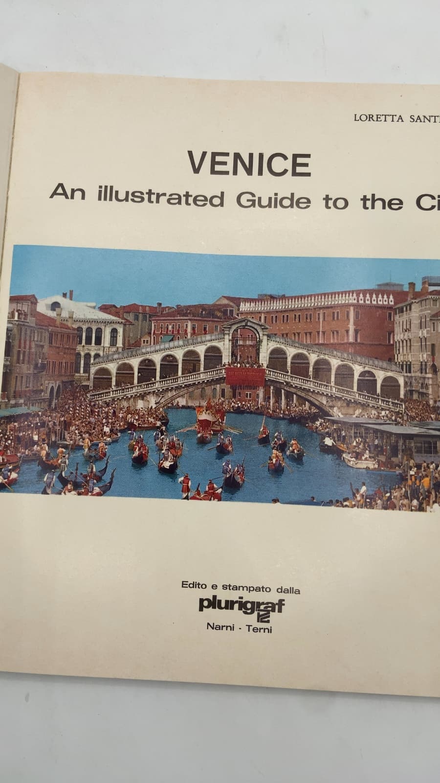 Venice: An Illustrated Guide to the City by Loretta Santini - title page
