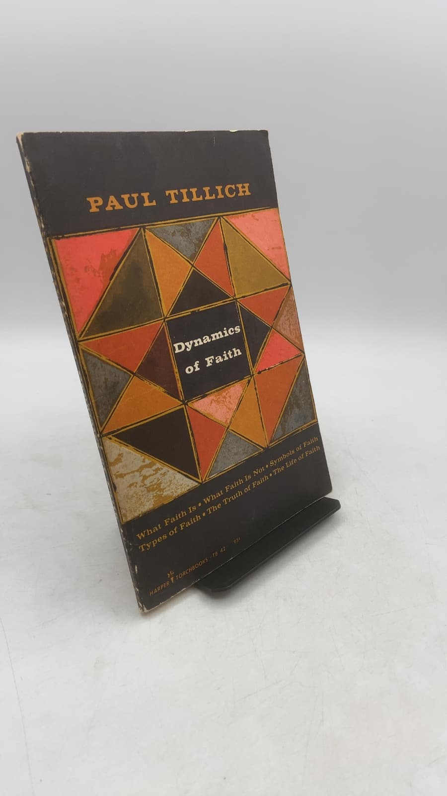 Dynamics of Faith by Paul Tillich - front cover