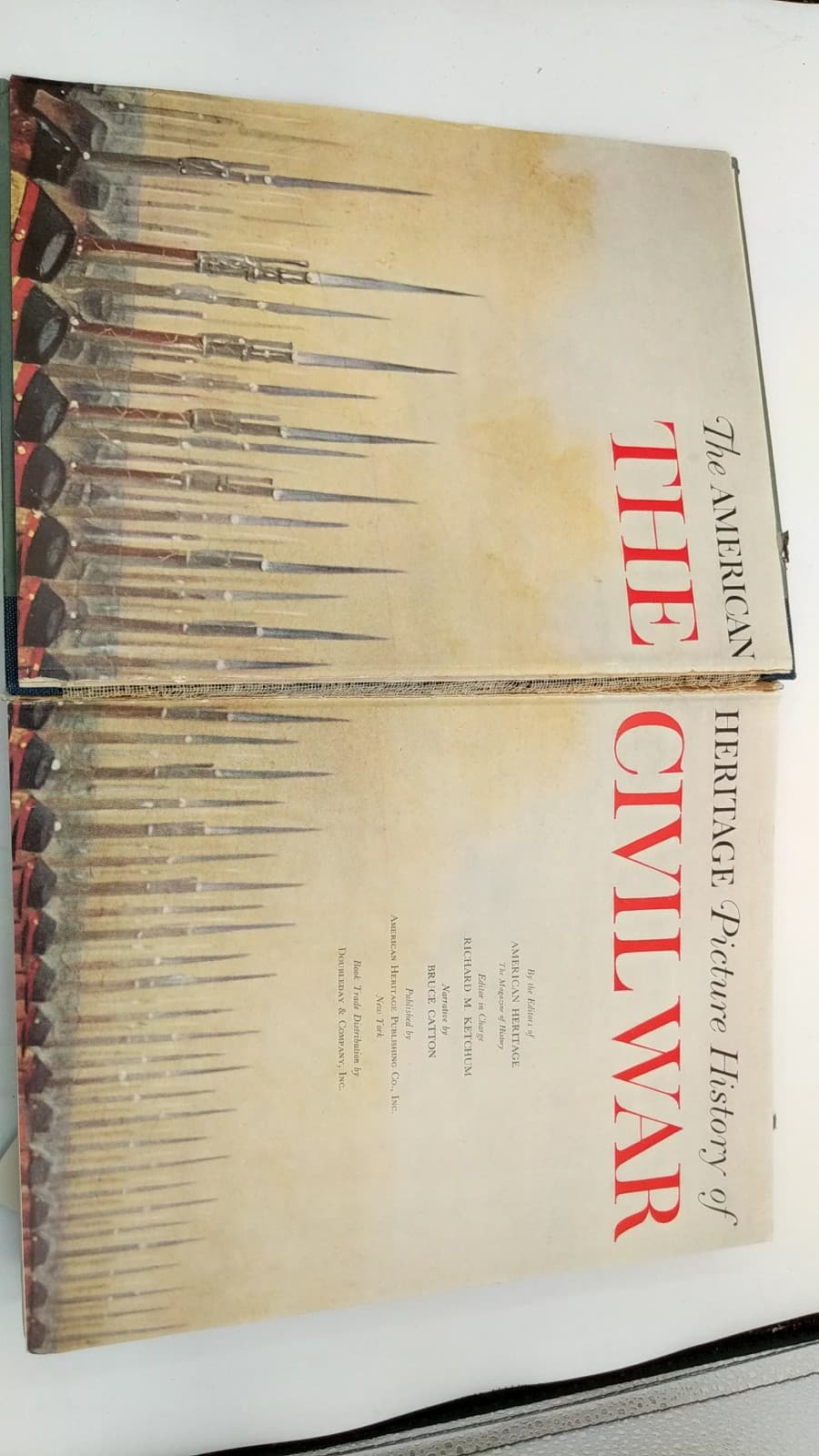 The American Heritage Picture History of The Civil War by Bruce Catton - title page